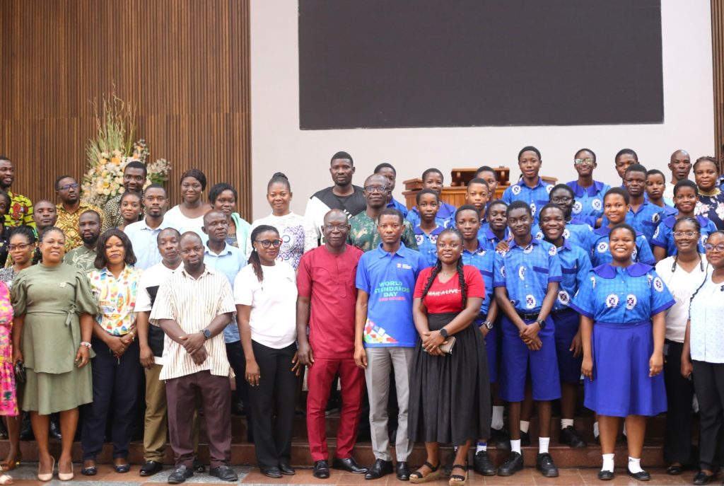 WSD Celebrations: Pupils of University Primary School Receive Education on Standards